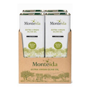 Monteida Extra Virgin Olive Oil – 4x3 lt