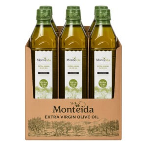 Monteida Extra Virgin Olive Oil – 6x1 lt